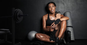 girl in gym