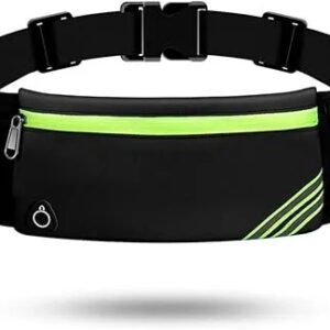 Running Belt For Women & Men Ultra Light Bounce Waist Reflective Adjustable Bag Holder For Cell Phone For Jogging Running Hiking Travel And Gym