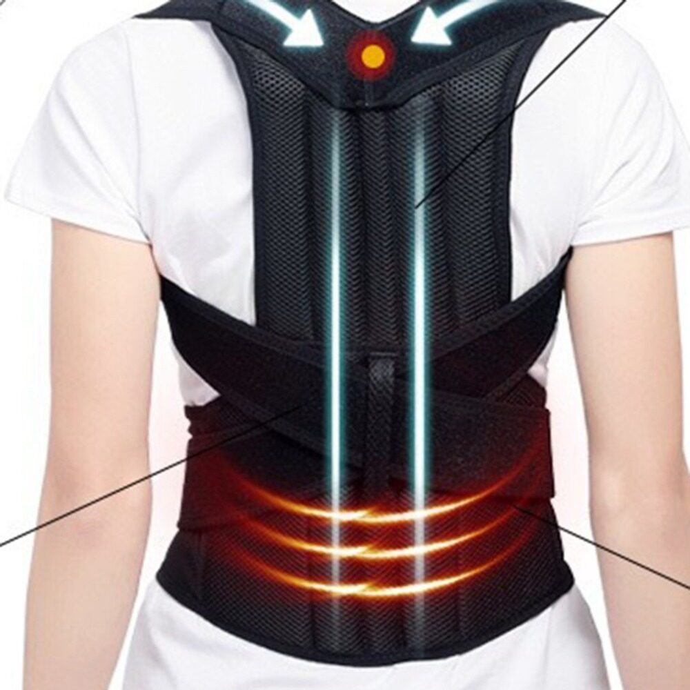 PostureSupport™ Alignment Corrector for comfortable back and shoulder pain relief — XSweat